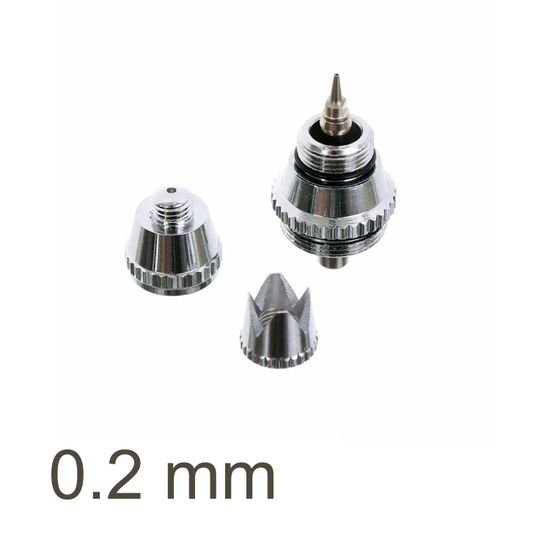 Nozzle Kit For A208 Airbrush 0.2mm